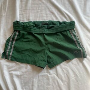 Green Athletic Women's Shorts
